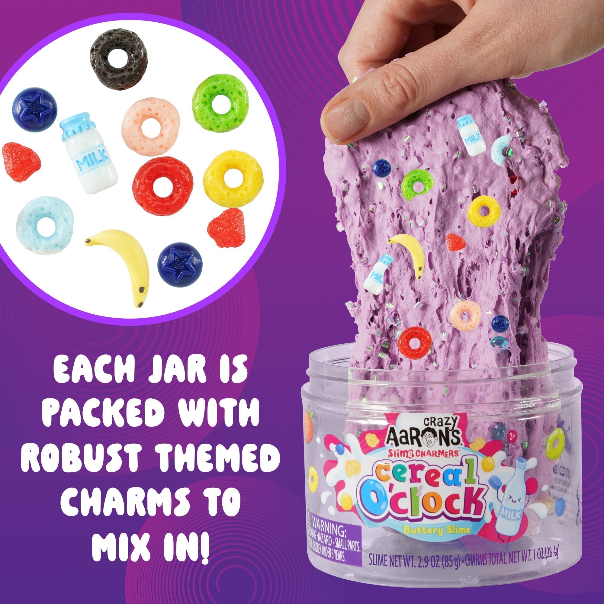 Cereal O' Clock | Buttery Slime | Slime Charmers TM
